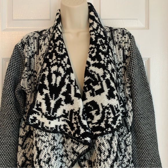 DESIGUAL by Christian Lacroix 46J2L12 Open Front Wrap Sweater Cardigan - Picture 13 of 15